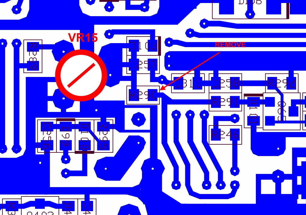 RCI Surface Mount PC Board Layout for MD-1 Instructions